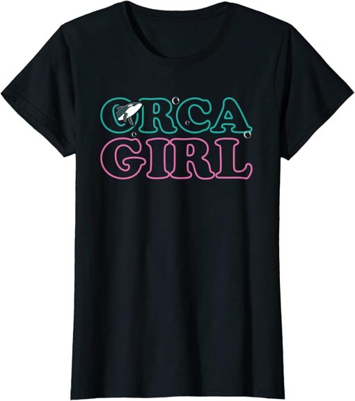 Funny Orca Lover Graphic for Women Girls Kids Orca Lover T-Shirt