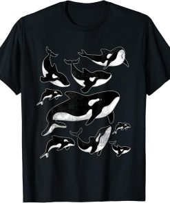 Killer Whale Ocean Animal Aquarist Gift Aquarium Orca T-Shirt